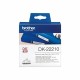 Ролка хартия за принтери Brother DK22210 29 x 30,48 mm Бял Черен 80 g/m² (1 броя)