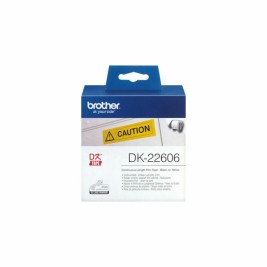 Етикети за принтер Brother DK22606 Жълт Черен Жълт/Черен