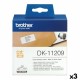 Етикети за принтер Brother DK-11209 Черен/Бял 62 x 29 mm (3 броя)