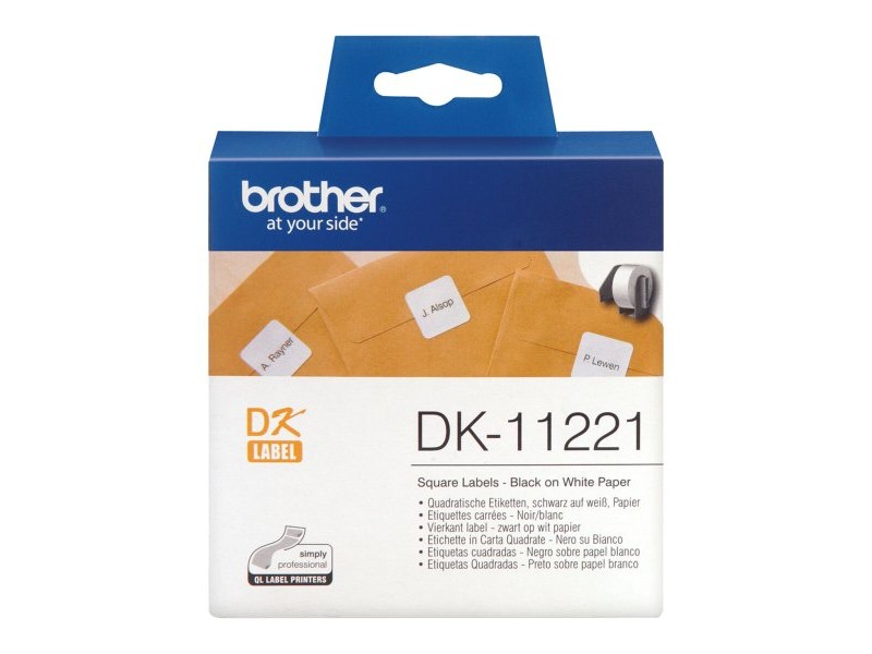 Етикети за принтер Brother DK11221 Бял