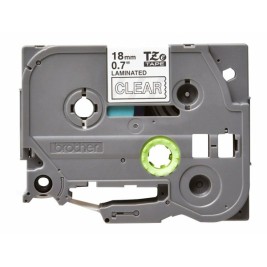 Ламинирана лента за етикетиране Brother TZE145 Сив 18mm