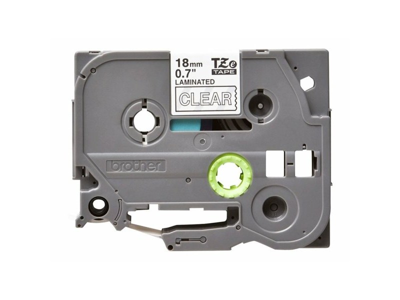 Ламинирана лента за етикетиране Brother TZE145 Сив 18mm