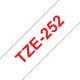 Ламинирана лента за етикетиране Brother TZE252 Rojo/Blanco 24 mm Ламинирана лента за етикетиране Brother TZE252 Rojo/Blanco 24 mm