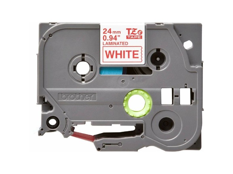 Ламинирана лента за етикетиране Brother TZE252 Rojo/Blanco 24 mm Ламинирана лента за етикетиране Brother TZE252 Rojo/Blanco 24 mm