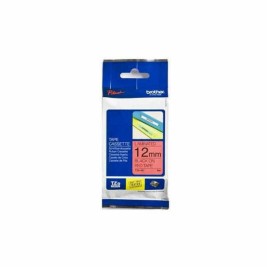 Ламинирана лента за етикетиране Brother TZE431 Червен/Черен 12 mm 12 mm x 8 m