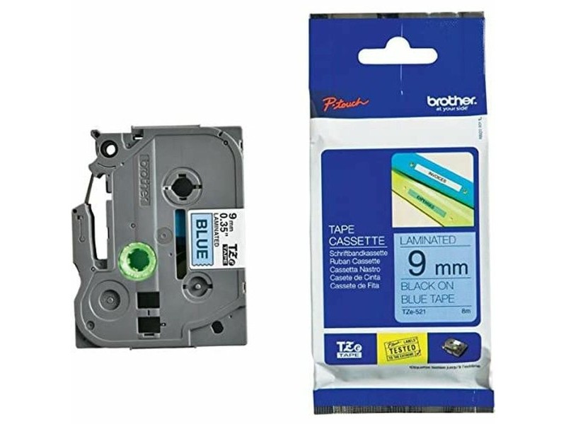Ламинирана лента за етикетиране Brother TZE521