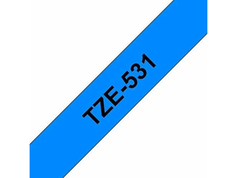 Ламинирана лента за етикетиране Brother Tape TZE531 Син 12 mm