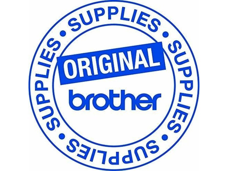 Оригиална касета за мастило Brother TZe-S211 Черен Бял/Черен Черен/Бял