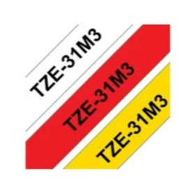 Ламинирана лента за етикетиране Brother TZE31M3 12 mm