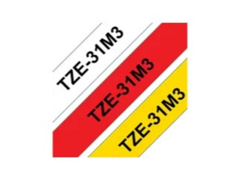 Ламинирана лента за етикетиране Brother TZE31M3 12 mm Ламинирана лента за етикетиране Brother TZE31M3 12 mm