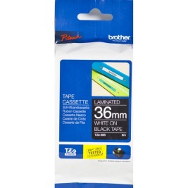 Оригиална касета за мастило Brother TZE-365 Бял/Черен