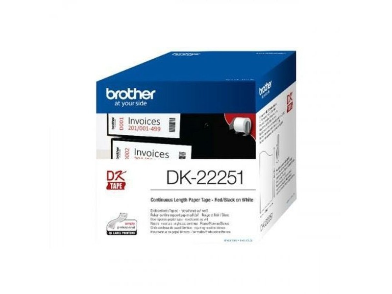 Непрекъсната хартиена термо лента Brother DK-22251