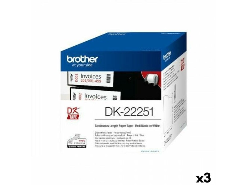 Непрекъсната хартиена термо лента Brother DK-22251