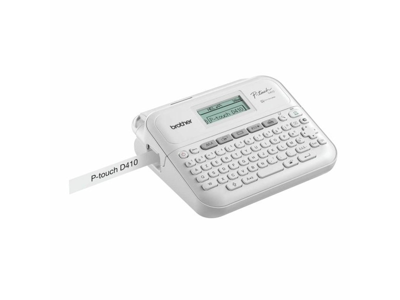 Принтер за етикети Brother Бял