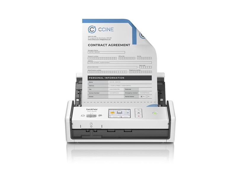 Преносим скенер с два цвята Brother ADS1800WUN1 6-20 ppm
