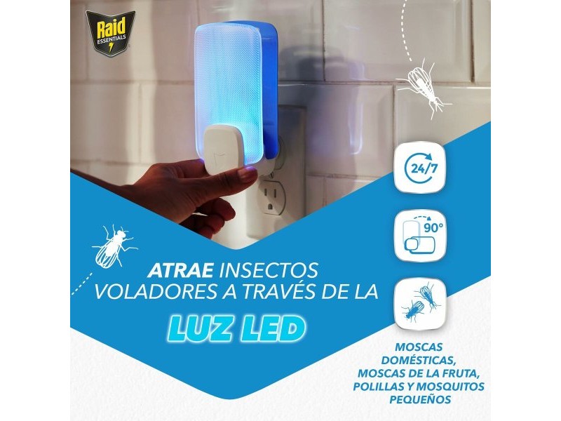 Капан за насекоми Raid TRAMPA LED