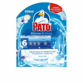 Toilet air freshener Pato Discos Activos Военен 6 броя Дезинфекционен