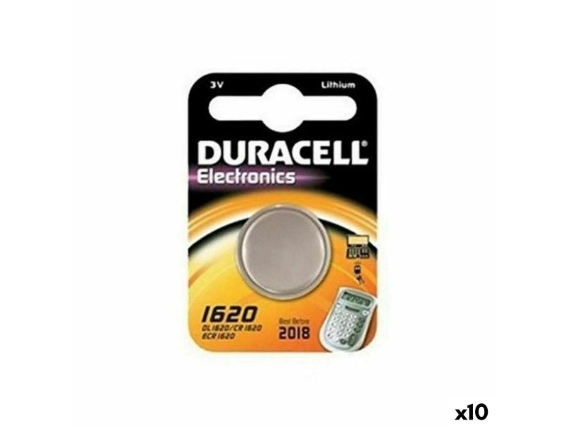 Литиево-клетъчна батерия DURACELL DL1620 3 V (10 броя)
