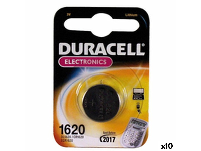 Литиево-клетъчна батерия DURACELL DL1620 3 V (10 броя)