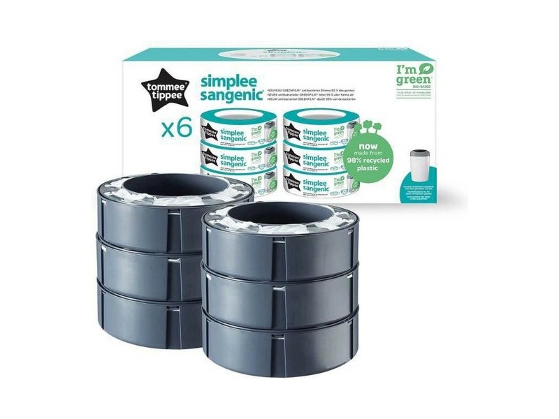 Замяна Tommee Tippee Simplee Sangenic 6 броя