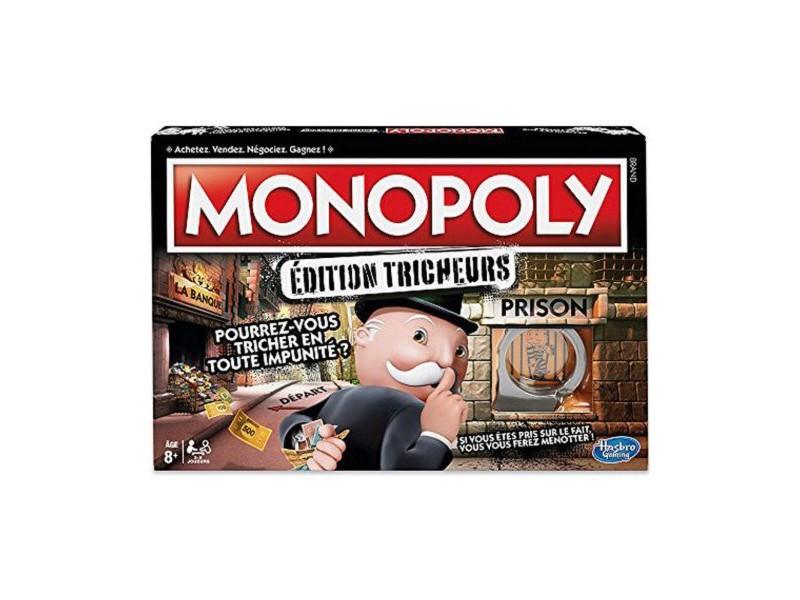 Настолна игра Tricheurs Monopoly Edition 2018 (FR) Многоцветен (френски)