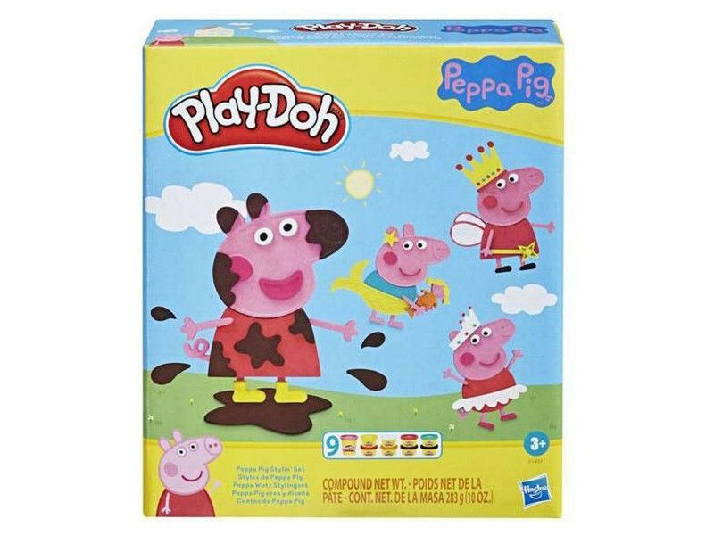 Игра от Пластелин Play-Doh Hasbro Peppa Pig Stylin Set