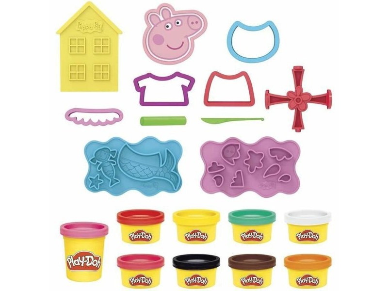 Игра от Пластелин Play-Doh Hasbro Peppa Pig Stylin Set