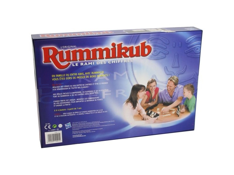 Настолна игра Hasbro Rummikub Numbers (френски) (FR)