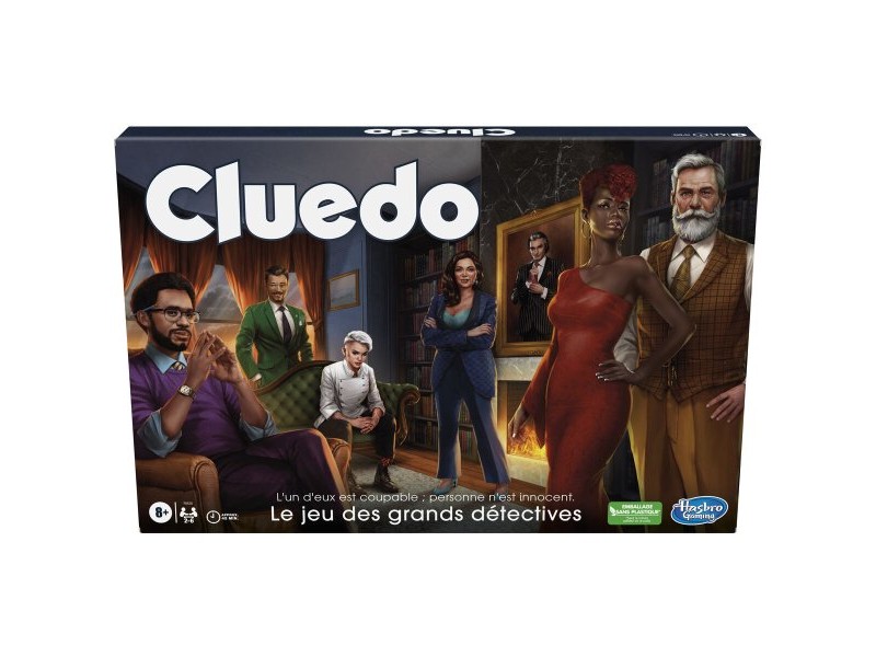 Настолна игра Hasbro Cluedo (FR) Многоцветен