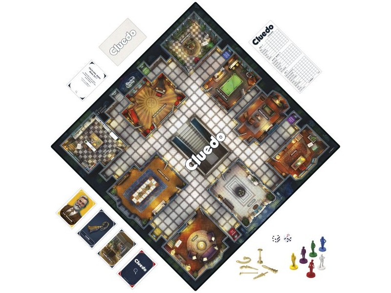 Настолна игра Hasbro Cluedo (FR) Многоцветен