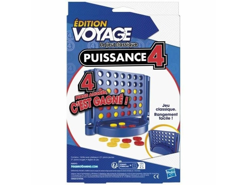 Настолна игра Hasbro Connect 4 Travel