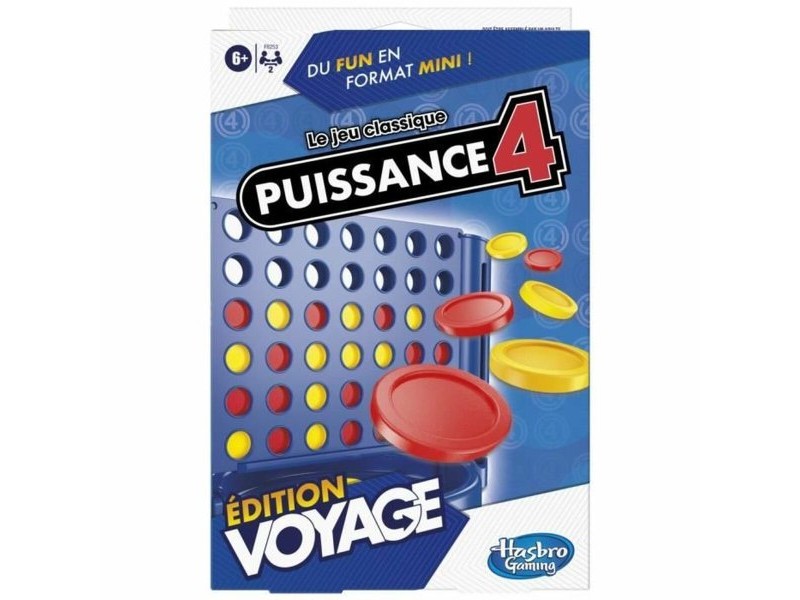 Настолна игра Hasbro Connect 4 Travel