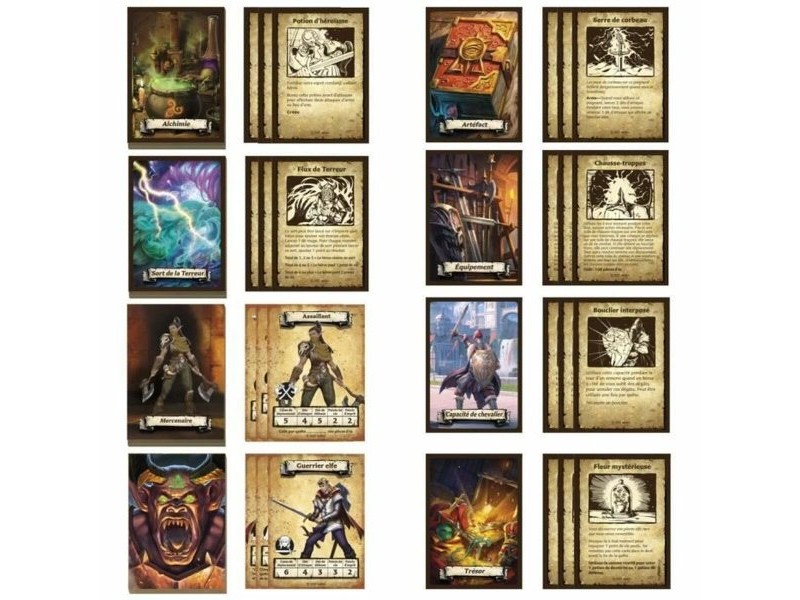 Настолна игра Hasbro Hero Quest: La Lune de la Terreur (Expansion Pack) (FR)