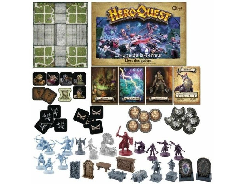 Настолна игра Hasbro Hero Quest: La Lune de la Terreur (Expansion Pack) (FR)