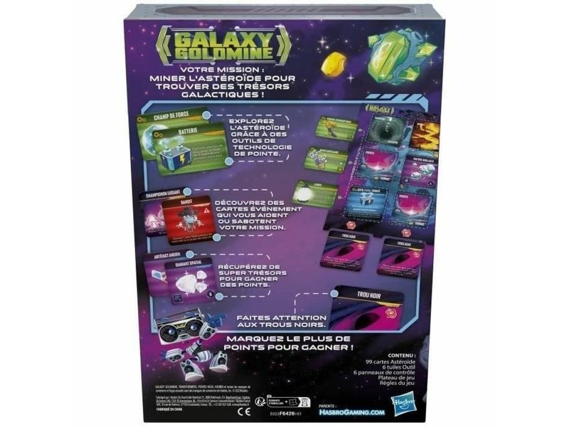 Настолна игра Hasbro Galaxy Goldmine