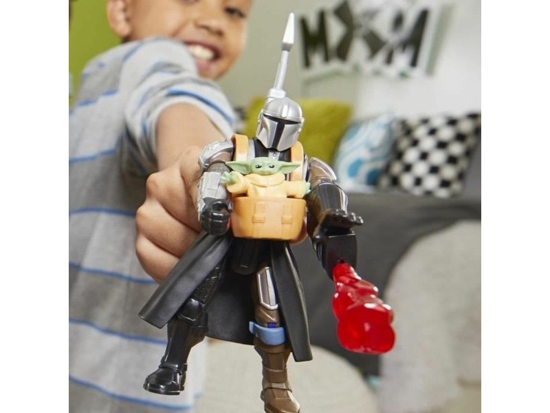Playset Hasbro MANDO GROGU DLX