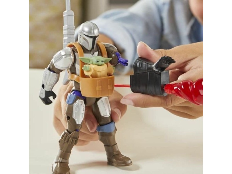 Playset Hasbro MANDO GROGU DLX