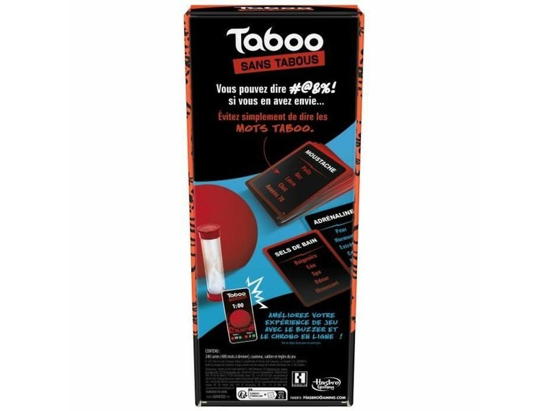 Настолна игра Hasbro Taboo (1 броя)