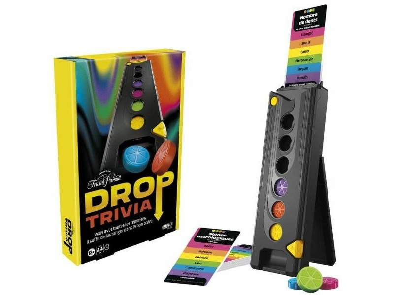 Настолна игра Hasbro Drop Trivia