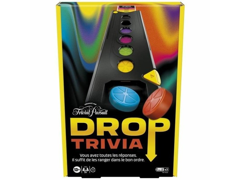 Настолна игра Hasbro Drop Trivia