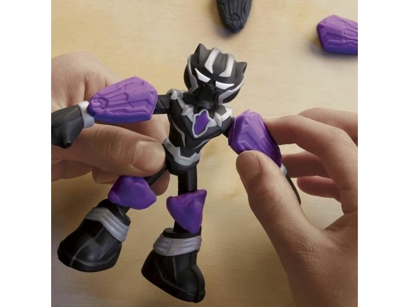 Игра от Пластелин Play-Doh Black Panther garras afiladas noir