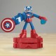 Игра от Пластелин Play-Doh Capitán América Set Stamper Shield Многоцветен