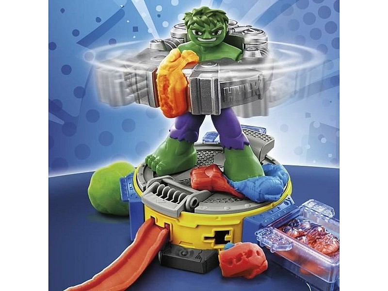Игра от Пластелин Play-Doh Hulk Smash It All Многоцветен