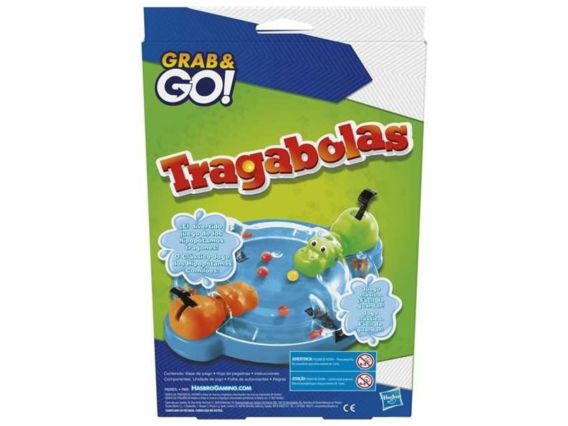 Настолна игра Hasbro Hippos Grab And Go