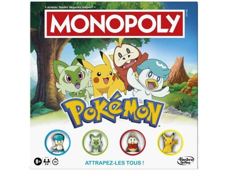 Настолна игра Monopoly Pokemon
