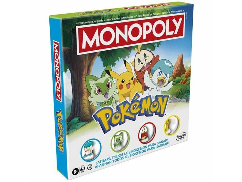 Настолна игра Hasbro Monopoly Pokemon