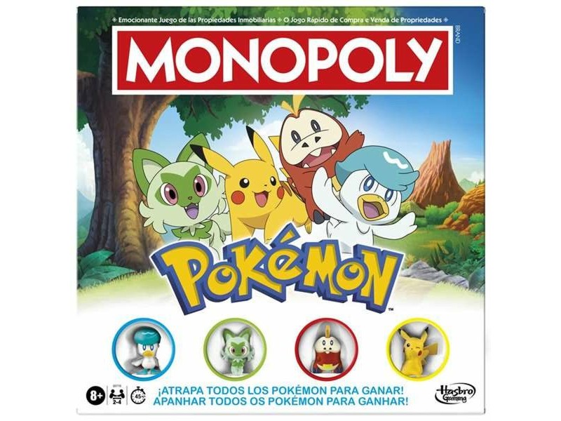 Настолна игра Hasbro Monopoly Pokemon