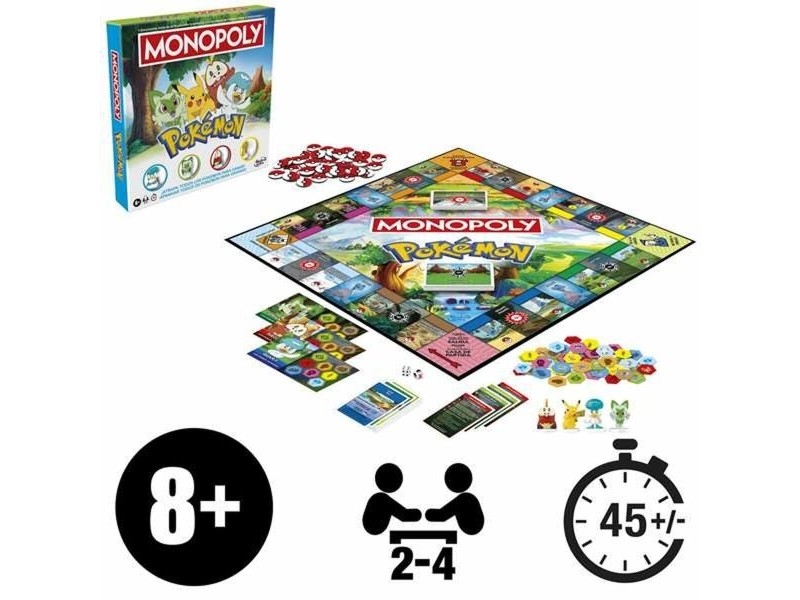 Настолна игра Hasbro Monopoly Pokemon