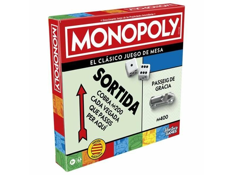 Образователна Игра Hasbro Monopoly Barcelona