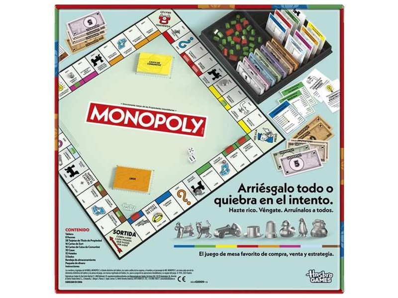 Образователна Игра Hasbro Monopoly Barcelona